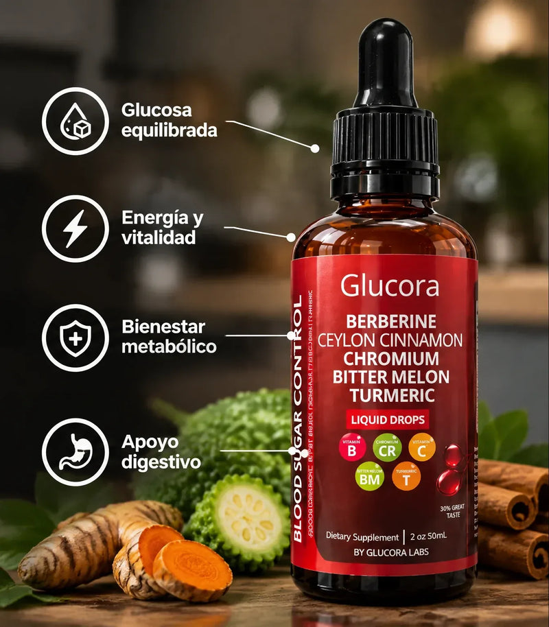 Suplemento Berberine Glucora