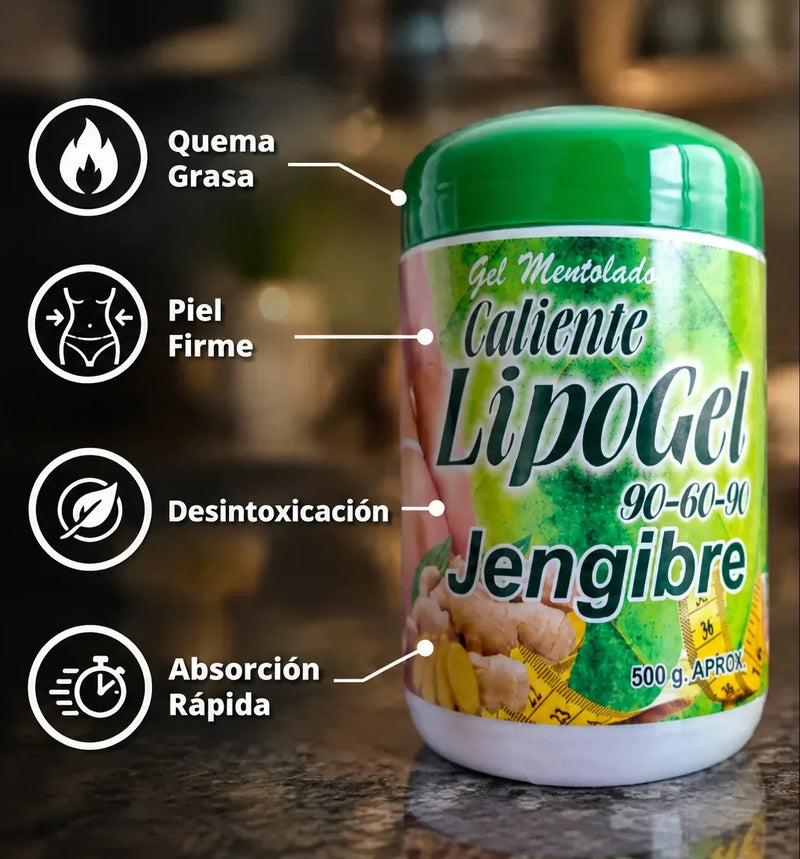 Gel Reductor de Jengibre